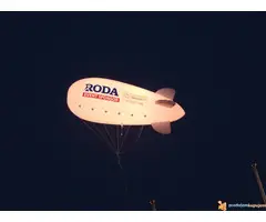 Velike lopte, cepelini, reklama sa svetlom iznad grada, prodaja sa lagera - 3