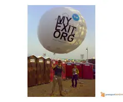 CEPELINI,velike lopte, reklama sa svetlom iznad grada, prodaja sa lagera - 2