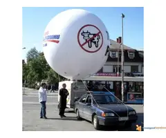 CEPELINI,velike lopte, reklama sa svetlom iznad grada, prodaja sa lagera - 3