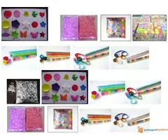 KONFETE,prodaja listića u rinfuzi ili u patronama, sve sa lagera