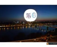 CEPELINI,velike lopte, reklama sa svetlom iznad grada, prodaja sa lagera - 7