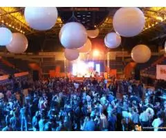 Cepelini, velike lopte, reklama sa svetlom iznad grada, sve sa lagera, gigantski baloni, štampa - 7