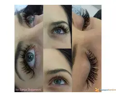 Nadogradnja svilenih trepavica - 2