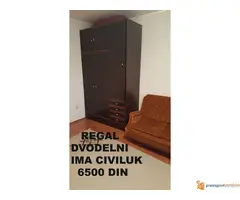 Prodajem razne ormane i regale povoljno. - 5