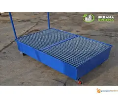 Kolica za prikupljanje tereta i transport buradi Urbana oprema Novi Sad