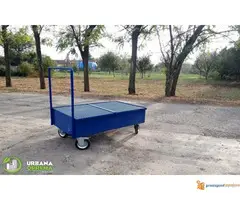 Kolica za prikupljanje tereta i transport buradi Urbana oprema Novi Sad - 6