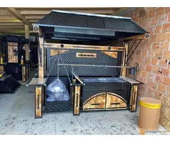 Etno ROSTILJI i RAZNJEVI u kombinaciji sa drvetom