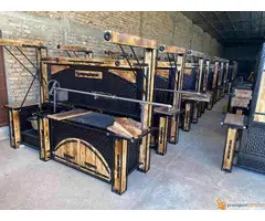 Etno ROSTILJI i RAZNJEVI u kombinaciji sa drvetom