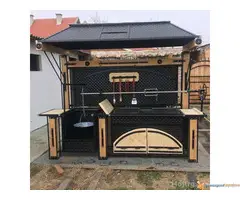 Etno ROSTILJI i RAZNJEVI u kombinaciji sa drvetom