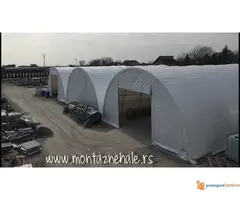 Montažni magacin 9.15x20m 183m2, cena 462.000,00 dinara