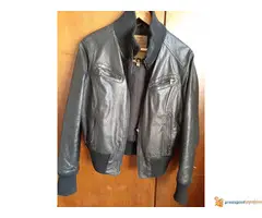 Kožna jakna kratka  (broj 46,velicina S - 4