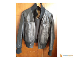 Kožna jakna kratka  (broj 46,velicina S - 6