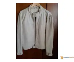 Kožna jakna bela - 4