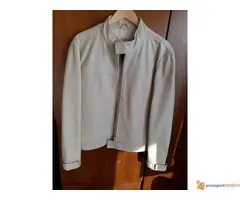 Kožna jakna bela - 5