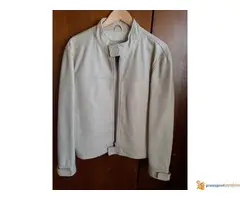 Kožna jakna bela - 6