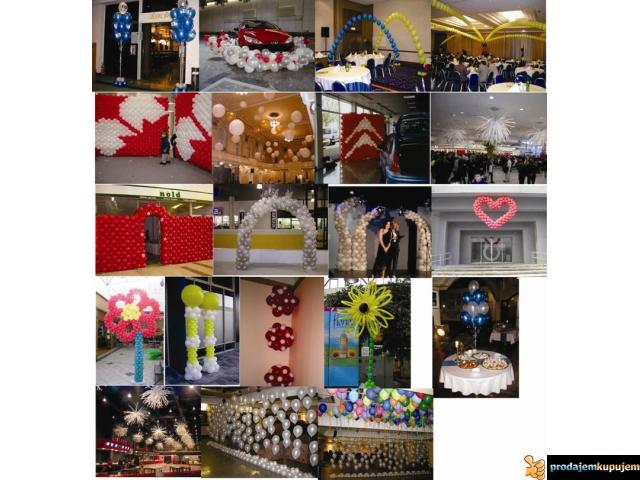 Kurs dekoracije balonima,helijum, oprema, baloni, konfete - 1