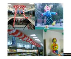 Kurs dekoracije balonima,helijum, oprema, baloni, konfete - 6