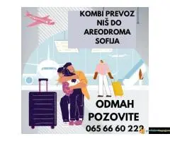 Kombi prevoz putnika do aerodroma Sofija - 2