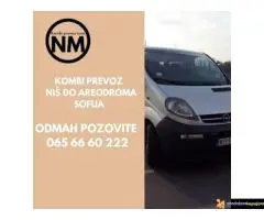 Kombi prevoz putnika do aerodroma Sofija - 3