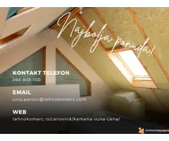 Meka kamena vuna FIBRANgeo B-030