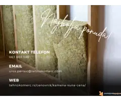 Meka kamena vuna FIBRANgeo B-030