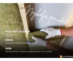 Meka kamena vuna FIBRANgeo B-030