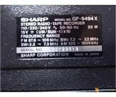 Sharp GF-9494 BoomBox 1980 - 7