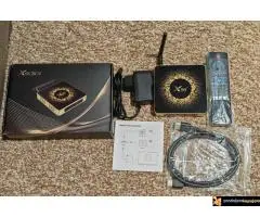 Android box X96-X10 Amlogic S928X- 8/64GB,WIFI6, 1GB LAN, 8K
