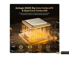Android box X96-X10 Amlogic S928X- 8/64GB,WIFI6, 1GB LAN, 8K