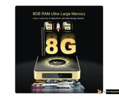Android box X96-X10 Amlogic S928X- 8/64GB,WIFI6, 1GB LAN, 8K - 7