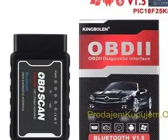 Bluetooth OBD SCAN Elm327 OBD2 PIC18F25K80 Čip Dijagnos