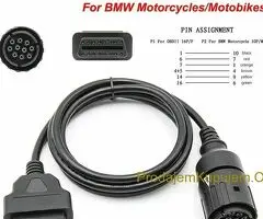ICOM-D kabel za BMW 10 pin na 16 pin OBD2 za motocikle.