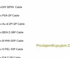 OBD2 kompletan set 8 auto kablova WOW CDP TNESF DELPHI ORPDC