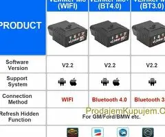 Vgate vLinker MC + V2.2 BT 4.0 BimmerCode FORScan Dijagnostika - 7