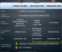Thinkcar BD6 Bluetooth OBD2 Auto Dijagnostika - 6