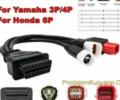 3u1 OBD2 konektor 3pin 4pin za Yamaha motocikl 6pin za Honda