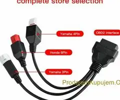 3u1 OBD2 konektor 3pin 4pin za Yamaha motocikl 6pin za Honda - 6