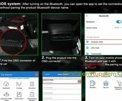 Vgate iCar Pro 2S OBD2 Bluetooth 5.3, IOS Android, PC - 9