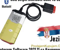NOVO - Bluetooth Zlatni Delphi 2021.11 OBD2 Dijagnostika