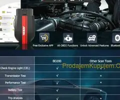 NOVO - ANCEL BD200 Bluetooth OBD2 Auto Dijagnostički alat - 8