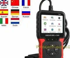 T06 OBDII / EOBD + CAN Dijagnostika