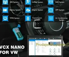 VXDIAG VCX NANO NX100 WiFi- VW/Audi/Škoda/Seat/Bentley - 6