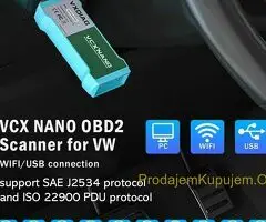 VXDIAG VCX NANO NX100 WiFi- VW/Audi/Škoda/Seat/Bentley - 10