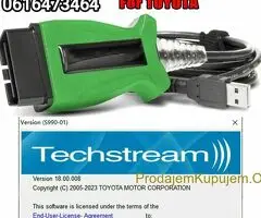 DLC3 Techstream 18.00.008 za Toyota TIS J2534 Passthru OBD2