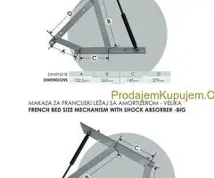 Popravljam sve vrste makaza i mehanizama na krevetima, dvosedima i trosedima