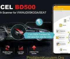 NOVO - ANCEL BD500 Bluetooth OBD2 za VW Audi Seat Skoda - 7