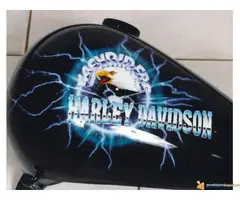 AIRBRUSH "Custom painting" oslikavanje i farbanje svih vrsta motocikala i kaciga - 2
