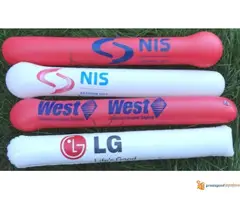 NAVIJAČKE UDARALJKE,štampa udaraljki,klepersi,palice za navijanje,bang bang štapovi,baloni - 6