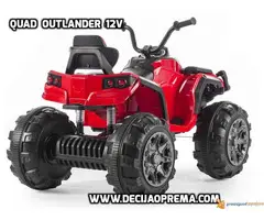 Quad Outlander 12v Crveni