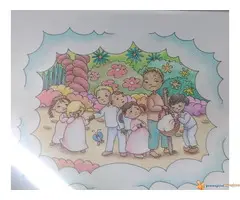 Rucno radjene ilustracije razlicitim tehnikama (akril, drvene bojice, pastel...) - 6